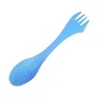 3 in 1 Plastic spork with custom logo | https://www.bestnamebadges.com