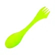 3 in 1 Plastic spork with custom logo | https://www.bestnamebadges.com