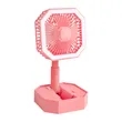 Portable Mini USB Fan with Fill Light & Touch Control | https://www.bestnamebadges.com