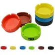 Round Silicone Ashtray | https://www.bestnamebadges.com