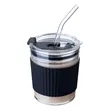 12oz Glass Coffee Mug | https://www.bestnamebadges.com