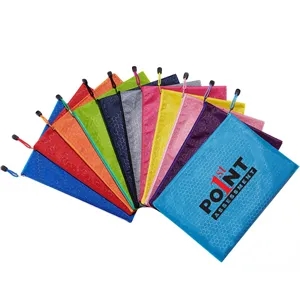 A5 Polyester Zipper Document Bag