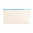 Multi purpose Canvas Bag Zipper Cosmetic Pouch | https://www.bestnamebadges.com