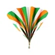 Handheld Paper Fan Banner | https://www.bestnamebadges.com