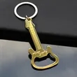Metal Guitar Shape Key Chain | https://www.bestnamebadges.com