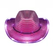 Sequin LED Cowboy Hat | https://www.bestnamebadges.com