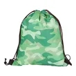 Simply Camo Drawstring Tote Bag | https://www.bestnamebadges.com