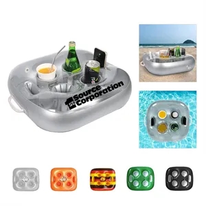 Inflatable Floating Can Holder