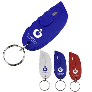 Retractable Mini Keychain Box Cutter