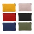Zipper Pencil Bag Canvas Pen Case | https://www.bestnamebadges.com