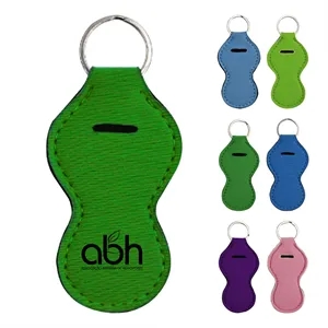 Neoprene Chapstick Holder Keychain