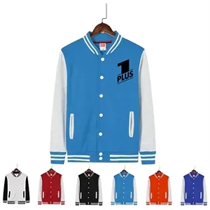 Personalized Printed Varsity Baseball Jacket