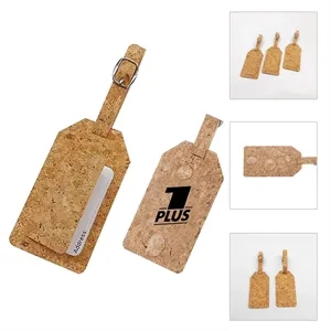 Cork Luggage Bag Tag