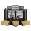Full Color Disposable Kraft Coffee Cup Sleeve | https://www.bestnamebadges.com