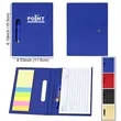 Notebook With Sticky Notes | https://www.bestnamebadges.com