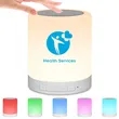 Colorful LED Light Wireless Bluetooth Speaker | https://www.bestnamebadges.com