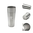 20 Ounce Stainless Steel Pint Cups | https://www.bestnamebadges.com