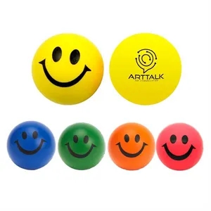 Smiley Face Stress Ball Reliever