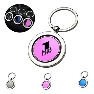 Round Spinner Keychain