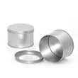 Round Metal Tin Candy Box | https://www.bestnamebadges.com