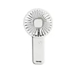 Plastic Mini Rechargeable Handheld Fan With Stand | https://www.bestnamebadges.com