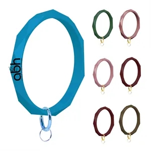 Silicone Bracelet Wristlet Keychain