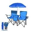 Two Folding Beach Chairs With Umbrella | https://www.bestnamebadges.com