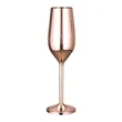 Stainless Steel Cocktail Champagne Flute | https://www.bestnamebadges.com