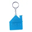 House Shape Tape Measure with Key Chain | https://www.bestnamebadges.com