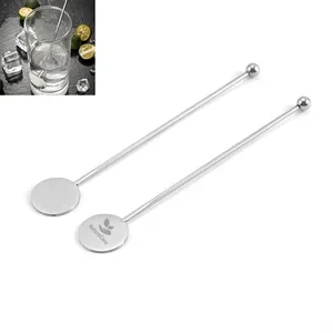 Stainless Steel Cocktail Swizzle Stick Stirrers