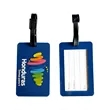 Soft PVC Travel Luggage Tag With Name Card | https://www.bestnamebadges.com