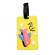 Soft PVC Travel Luggage Tag With Name Card | https://www.bestnamebadges.com