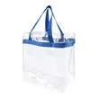 Clear Stadium Tote Bag | https://www.bestnamebadges.com