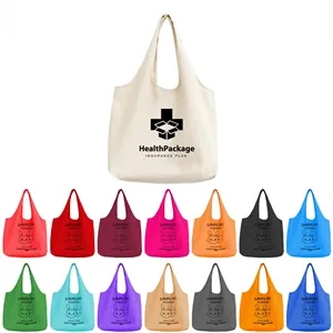 Canvas Shopping Grocery Tote Bag