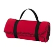 Fleece Roll Up Blanket | https://www.bestnamebadges.com