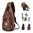 Leather Crossbody Chest Bag | https://www.bestnamebadges.com