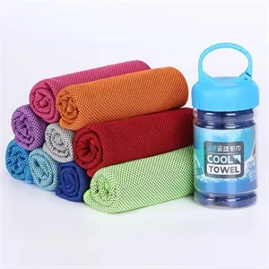 Cooling Towel, Water Bottle Kit