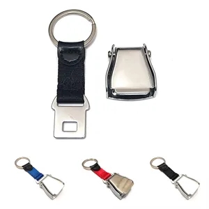 Airplane Seat Belt Buckle Keychain