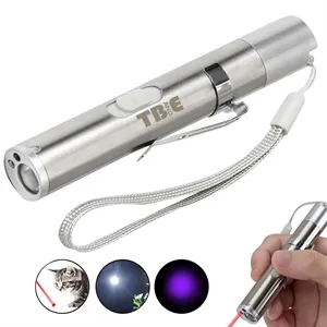 Multifunctional Mini Portable Flashlight Pet Interactive Toy