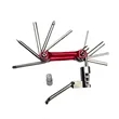 11 In One Folding Portable Bicycle Multitool Tool Kit | https://www.bestnamebadges.com
