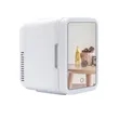 Portable Mirror And LED Design Beauty Skincare Mini Fridge | https://www.bestnamebadges.com
