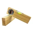 Promotional Bamboo Spirit Level Bottle Opener | https://www.bestnamebadges.com