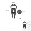 Golf Divot Repair Tool | https://www.bestnamebadges.com