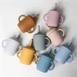 5Oz Silicone Training Sippy Cup With Straw | https://www.bestnamebadges.com