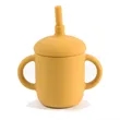 5Oz Silicone Training Sippy Cup With Straw | https://www.bestnamebadges.com