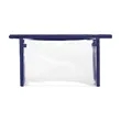 Clear Travel Security Toiletry Pouch (Ocean) | https://www.bestnamebadges.com