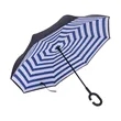 C Shaped Handle Reverse Umbrella | https://www.bestnamebadges.com