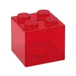 PS Clear Building Block Coin Bank | https://www.bestnamebadges.com