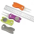 Foldable Golf Divot Repair Tool with Ball Marker In Stock | https://www.bestnamebadges.com