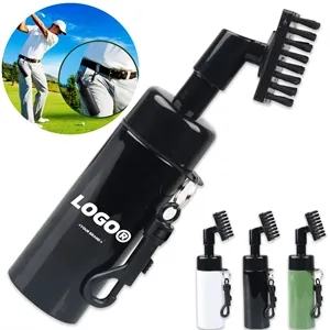 Golf Club Cleaning Brush with Water Spray In Stock